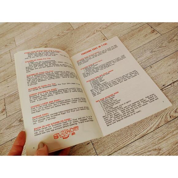 T-Fal Vtg 1974 Cookbook Recipes For Good Cooks by Roger Gilmore Soft Cover 48pg - Picture 5 of 13